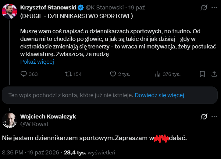 ODPOWIEDŹ Kowala na ''zarzuty'', że jest DZIENNIKARZEM xD